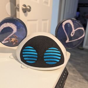 Disney Ears Hat with Blue and Black Design
